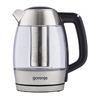 Чайник Gorenje K17TRGT, Black-Silver