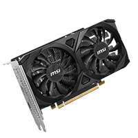 MSI RTX 3050 Ventus 2X E OC, 6 GB, GeForce RTX 3050 бейне картасы