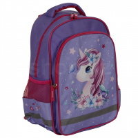 Школьный рюкзак ПИФАГОР Dreamy unicorn 270651, Lilac-Pink