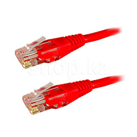 Patch cord RJ-45 5е cat SHIP, 0.3m, OEM, Red