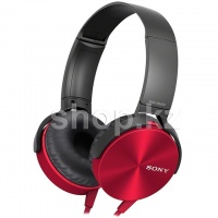 Гарнитура Sony MDR-XB450AP Extra Bass, Red