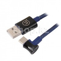 USB Type-C Usams SJ-341, 1.2m, Blue интерфейс кабелі