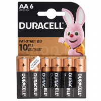 Duracell Basic AA LR6/MN1500, 1.5V 6 дана , батареясы