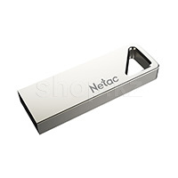 USB 64 GB Netac U326, USB 2.0, Silver флешкасы