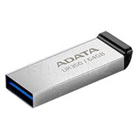 USB Флешка 64 GB ADATA UR350, USB 3.2, Black