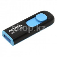 USB 64Gb ADATA UV128, USB 3.2, Black-Blue флешкасы