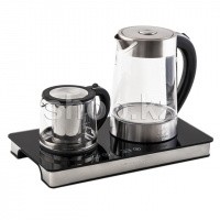 Kitfort KT-635, Black-Steel шай жинағы