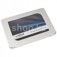 SSD накопитель 2000 Gb Crucial MX500, 2.5", SATA III (CT2000MX500SSD1N)