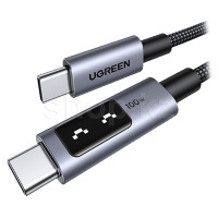 Кабель интерфейсный для USB Type-C - Type-C UGREEN L509, 1m ,Gray