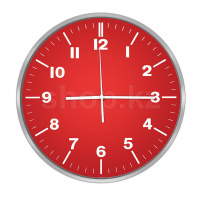 Часы настенные Centek СТ-7100, Red