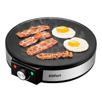 Блинница Kitfort KT-1678, Black-Silver