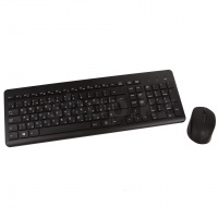 Клавиатура HP 330, Black, USB + мышь