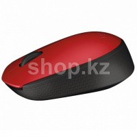 Мышь Logitech M171, USB, Red