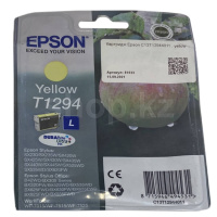 Картридж Epson C13T12944011 , yellow (SN:1a3751b1-3c04-42ad-a4d9-734644dd5bbe)
