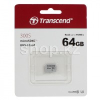 Micro SDXC 64Gb Transcend, Class 10 UHS-I U1 жад картасы