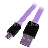 Кабель интерфейсный для Micro USB Continent QCU-5102 VT, Violet