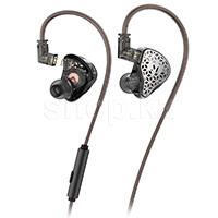 Music Public Kingdom IEM220M, Transparent Black-Dark Grey гарнитурасы