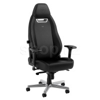 Кресло игровое компьютерное Noblechairs LEGEND Silver Edition, Black-Silver