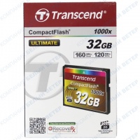 Карта памяти Compact Flash 32Gb Transcend 1000x