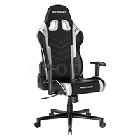 Кресло игровое компьютерное DXRacer Prince P132-NW, EPU, Black-White