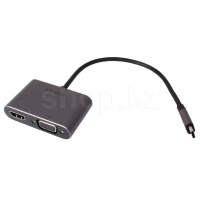 Переходник USB Type-C - HDMI/VGA Ugreen CM162, BOX