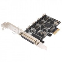 Контроллер PCI-Ex1 to 4xRS-232 + 1xIEEE-1284, Orient XWT-PE4S1PV2, OEM