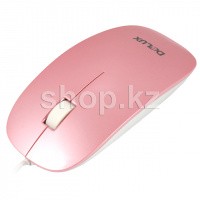 Мышь Delux DLM-111OUP, Pink-White, USB