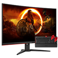 Монитор 31.5" AOC C32G2ZE, Black