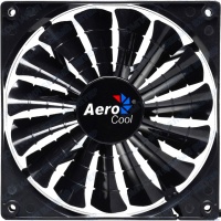 Вентилятор для корпуса AeroCool Shark Fan, 14cm, Black