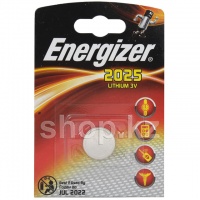 Батарейка Energizer Lithium CR2025, 3V (1шт.)