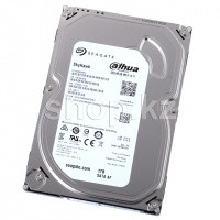 Жесткий диск HDD 1000 Gb Seagate SkyHawk (ST1000VX001), 3.5", 64Mb, SATA III