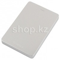 Внешний жесткий диск 1000Gb 2.5", Toshiba Canvio Alu, Silver