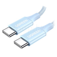 Кабель интерфейсный для USB Type-C - Type-C Ugreen L502, 1m, Blue