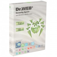 Антивирус Dr. Web Security Space, 12 ай, 1 ДК, BOX