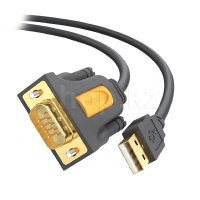 Кабель USB 2.0 х RS232 UGREEN, 3m, Black