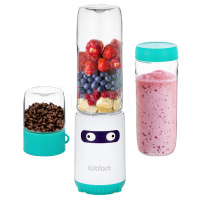 Блендер Kitfort KT-3033-3, White-Turquoise