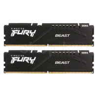DDR-5 DIMM 32 GB 6000 MHz Kingston Fury Beast, 2x 16 GB Kit, BOX (KF560C30BBEK2-32)