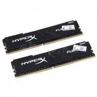 DDR-4 DIMM 32Gb/3600MHz PC28800 Kingston HyperX Fury, 2x16Gb Kit, Black, BOX (HX436C18FB4K2/32)