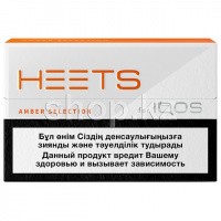 Нагреваемые табачные стики HEETS, Amber Selection