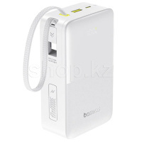 Мобильный аккумулятор Baseus EnerFill FC51 Bipow2 Pro Digital Display PPBD2P-3022, 30000 mAh, Moon White