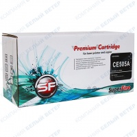 Картридж SuperFine Premium CE-505A, Black