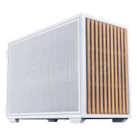 Корпус Lian Li B4W-WD, Wood Edition White