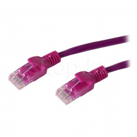 Patch cord RJ-45 5е cat Cablexpert PP12-1M/V, UTP, 1m, Violet