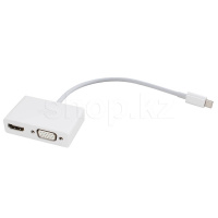 USB Type-C - HDMI/VGA, UGREEN MM123, White, BOX ауыстырғышы
