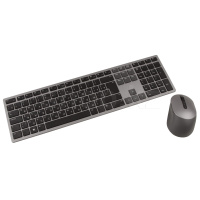 Клавиатура Dell KM7321W, Gray, USB + мышь