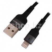 Apple Lightning Usams SJ-311, 1m, Black интерфейс кабелі