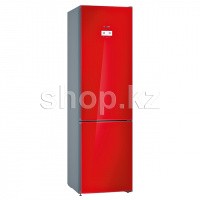 Холодильник Bosch KGN39JR3AR, Red-Gray