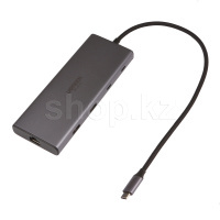 USB HUB 10-port USB 3.0 UGREEN CM639, Silver