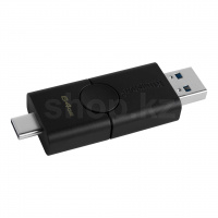 USB Флешка 64Gb Kingston DataTraveler Duo, USB 3.2, Black