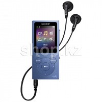 MP3 плеер Sony NW-E394, 8Gb, Blue